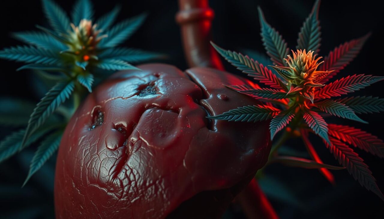 Medyczna marihuana a marskość wątroby