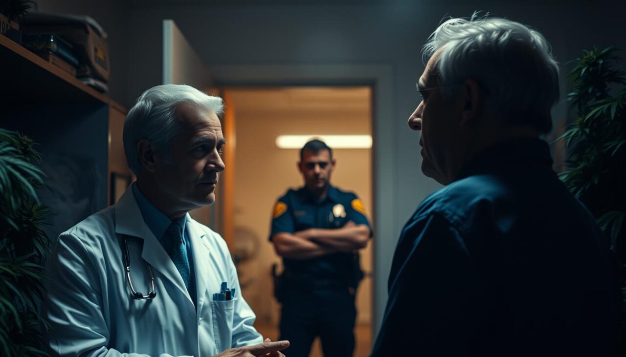 Medyczna marihuana a policja