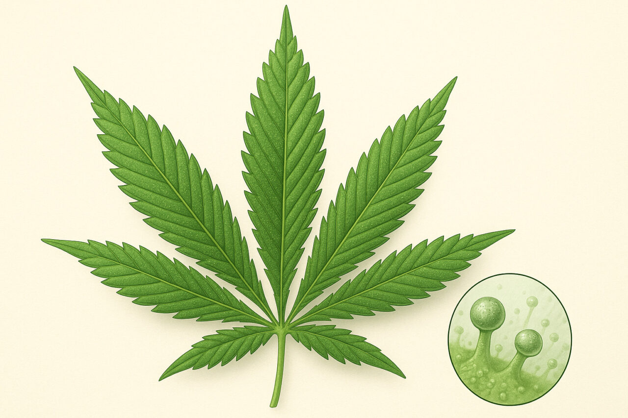 Liść marihuany – budowa, działanie i właściwości zdrowotne konopi