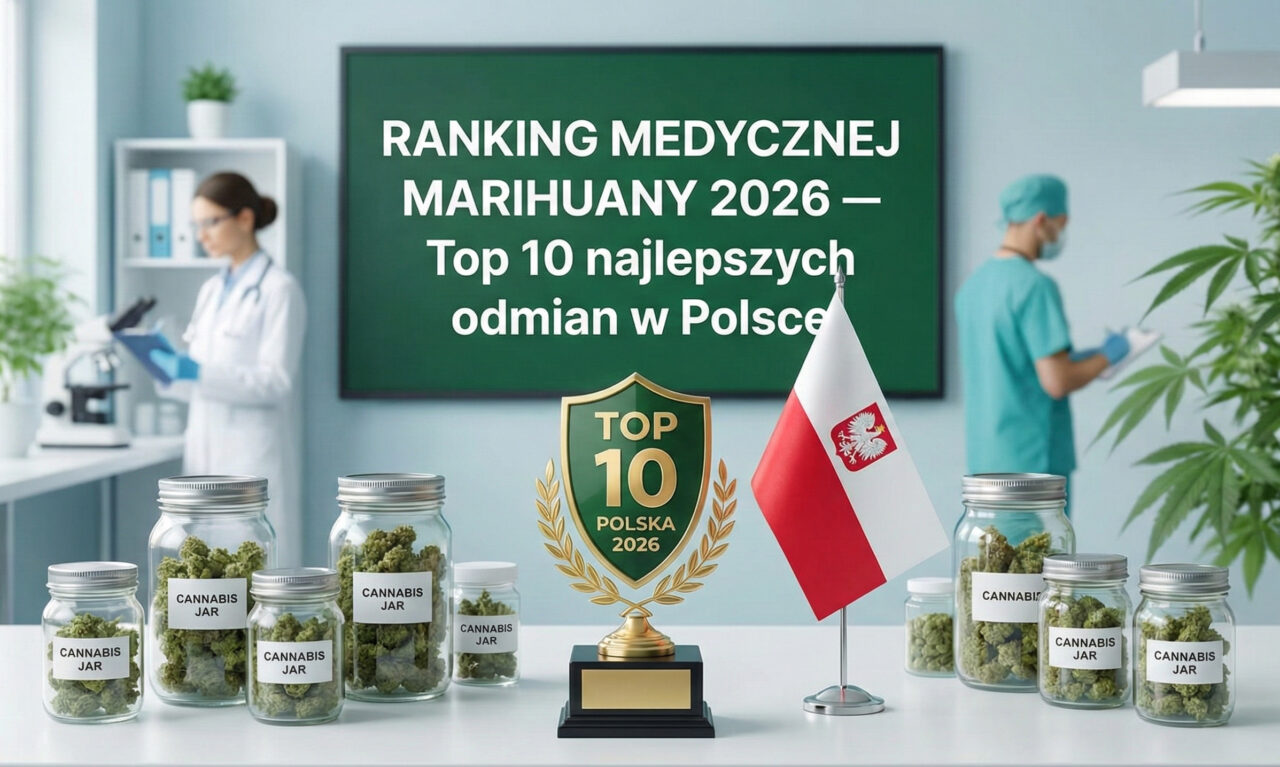 Ranking medycznej marihuany 2026 – Top 10 najlepsze odmiany w Polsce