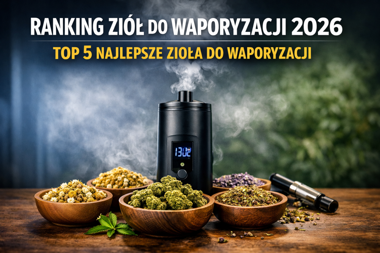 Ranking ziół do waporyzacji 2026 – Top 5 Najlepsze zioła do waporyzacji