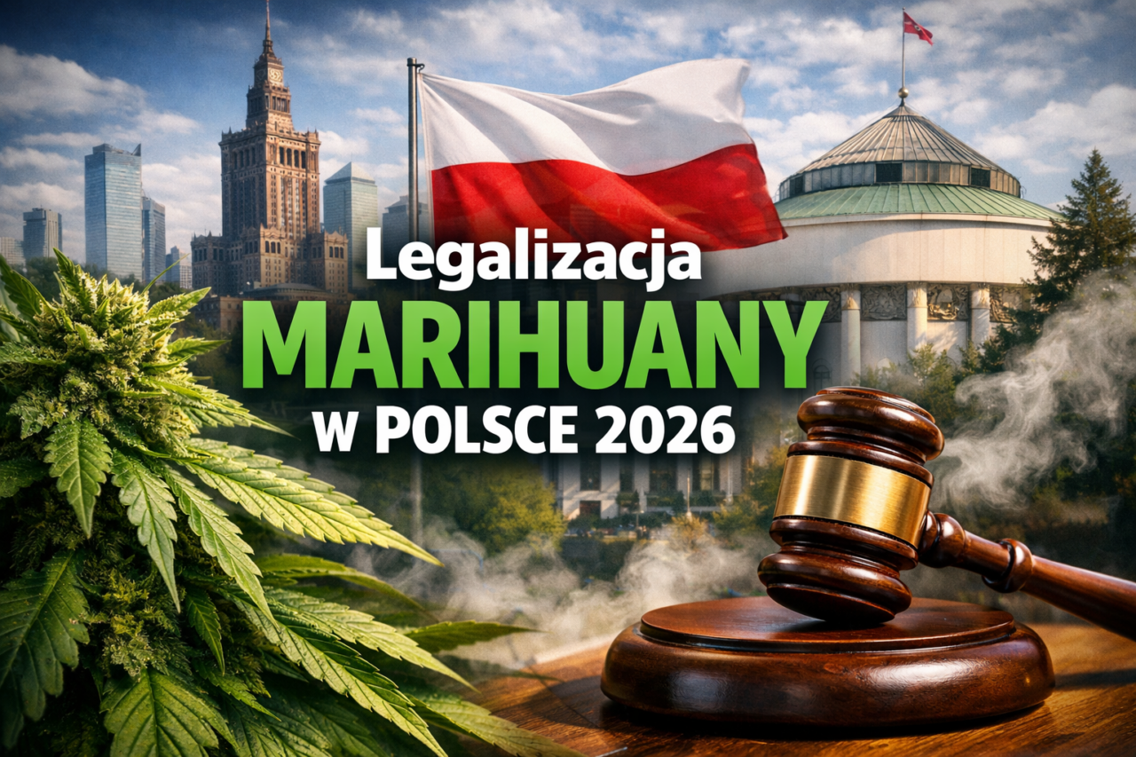Legalizacja marihuany w Polsce 2026 – Aktualny stan prawny, przepisy i legalna alternatywa
