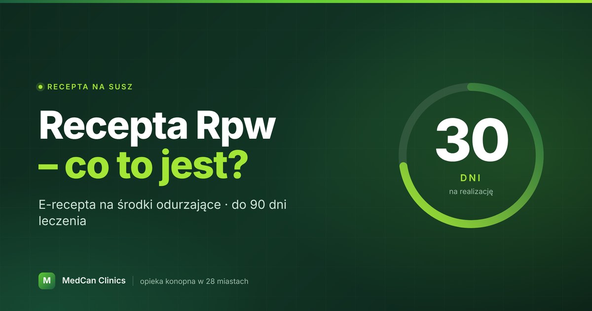Recepta Rpw – co to jest i jakie ma zasady?